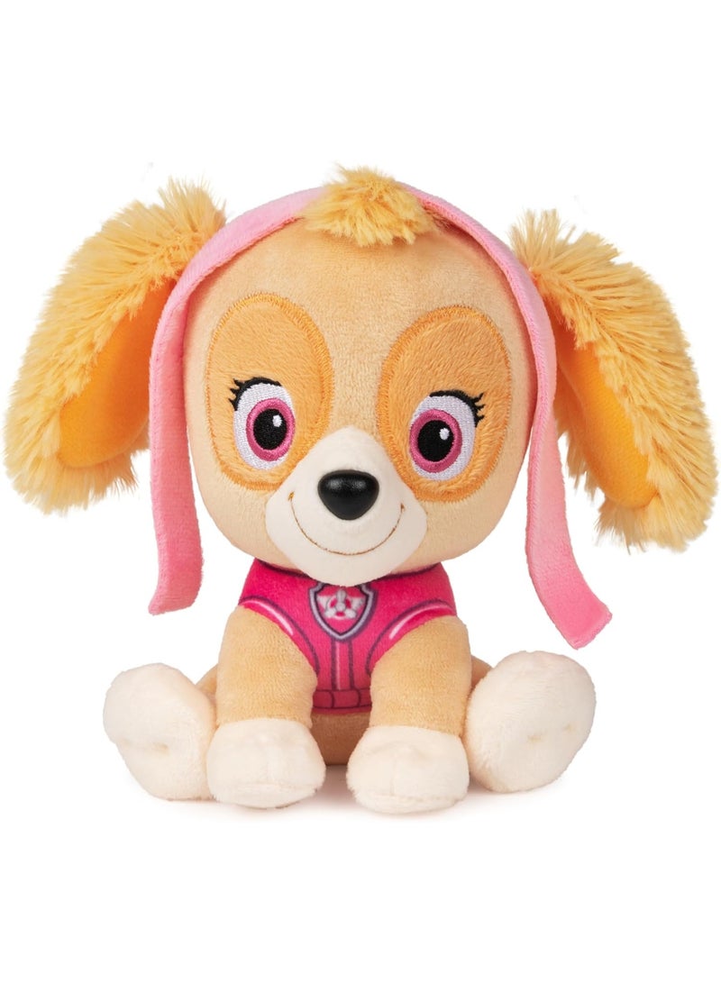 GUND Official PAW Patrol Skye in Signature Aviator Pilot Uniform Plush Toy, Stuffed Animal for Ages 1 and Up, 6" (Styles May Vary)